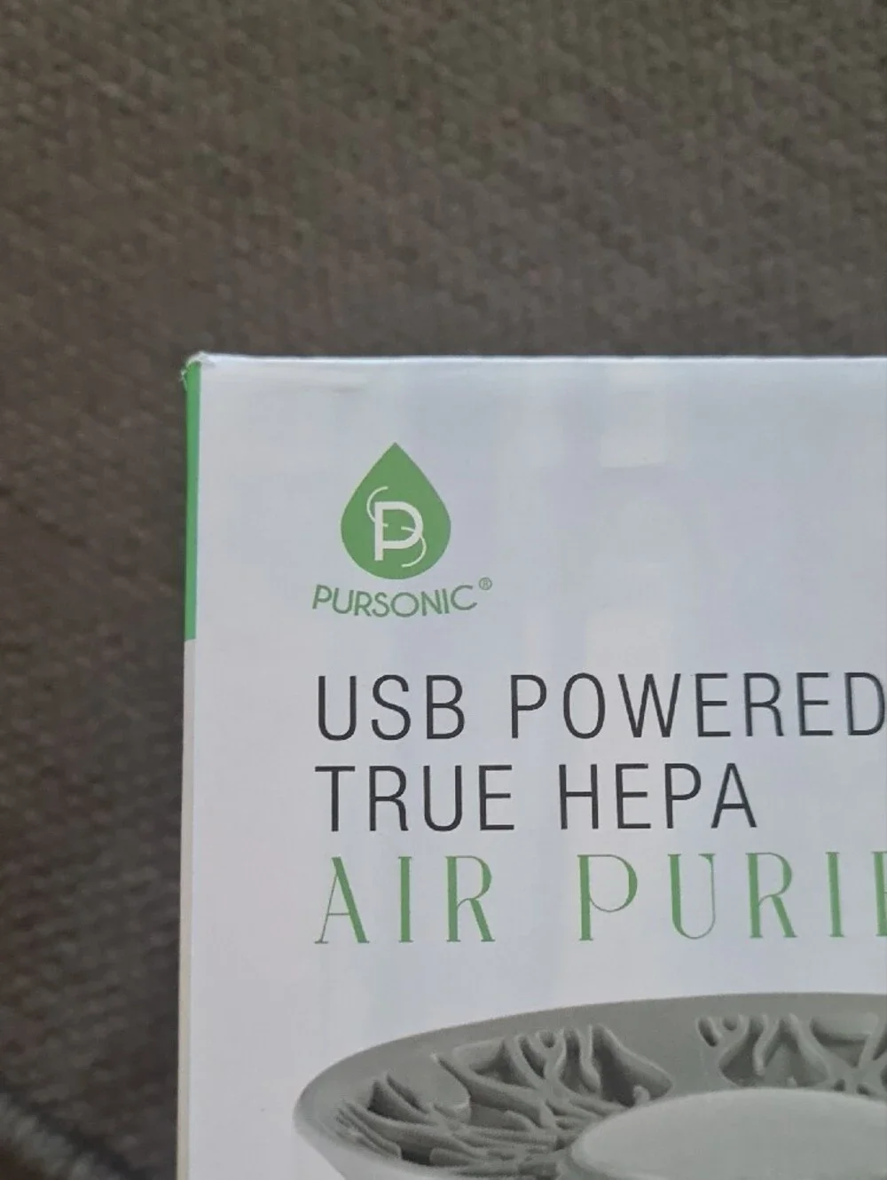 💥3for$15💥Pursonic USB HEPA Air Purifier - Compact Home Accent